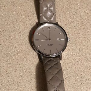 Kate Spade Woven Watch-Nude